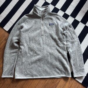 Patagonia Better Sweater Women’s 3/4 Zip Pullover Outdoor Hiking Gorpcore Large